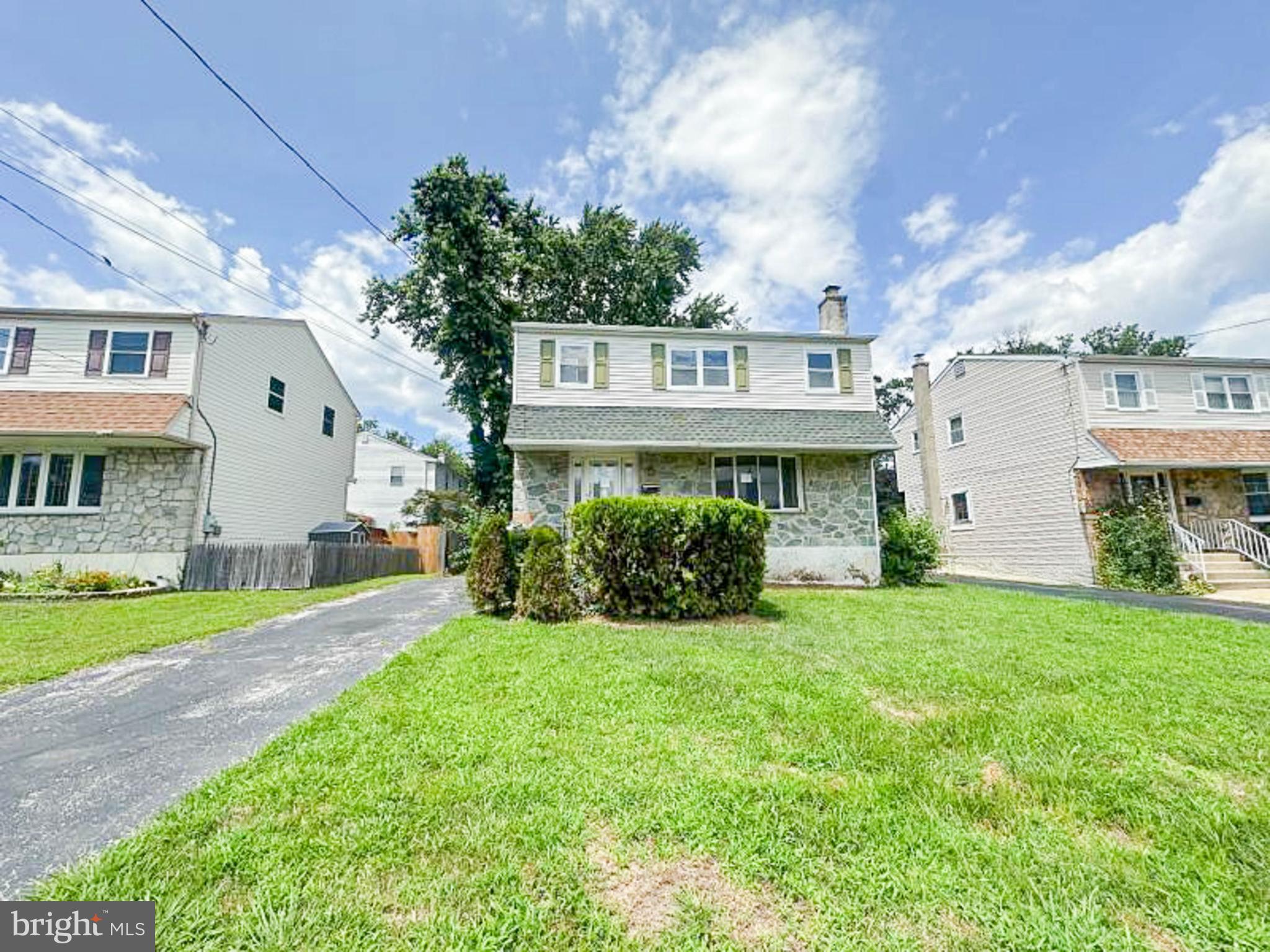 Transform this stunning and highly sought-after two-story home in Aldan into your dream sanctuary! Featuring 4 bedrooms and 2.5 bathrooms, this spacious residence offers approximately 1,752 square feet of living space. Enjoy captivating views through charming bay windows and bask in the abundant natural light that floods every room. The home includes a cozy living room as well as a family room adorned with arched windows and skylights that enhance the inviting atmosphere. The kitchen is equipped with built-in woodgrain cabinets, providing both style and functionality. Step outside onto the deck to relax in the gentle breeze and indulge in al fresco dining with family and friends. The full basement offers ample storage and features a brick fireplace, making it the perfect spot for a cozy den or entertainment area. This home is a blank canvas, ready for your personal touches and creative vision! Don’t miss out on this incredible opportunity—schedule your showing today and discover the limitless potential that awaits you! Being sold AS IS, WHERE IS, Buyer is responsible for all required inspections & certifications (if applicable). All info & property details set forth in this listing, including all utilities & all room dimensions which are approximate, are deemed reliable but not guaranteed & should be independently verified if any person intends to engage in a transaction based upon it. Seller/current owner does not represent and/or guarantee that all property info & details have been provided in this MLS listing.