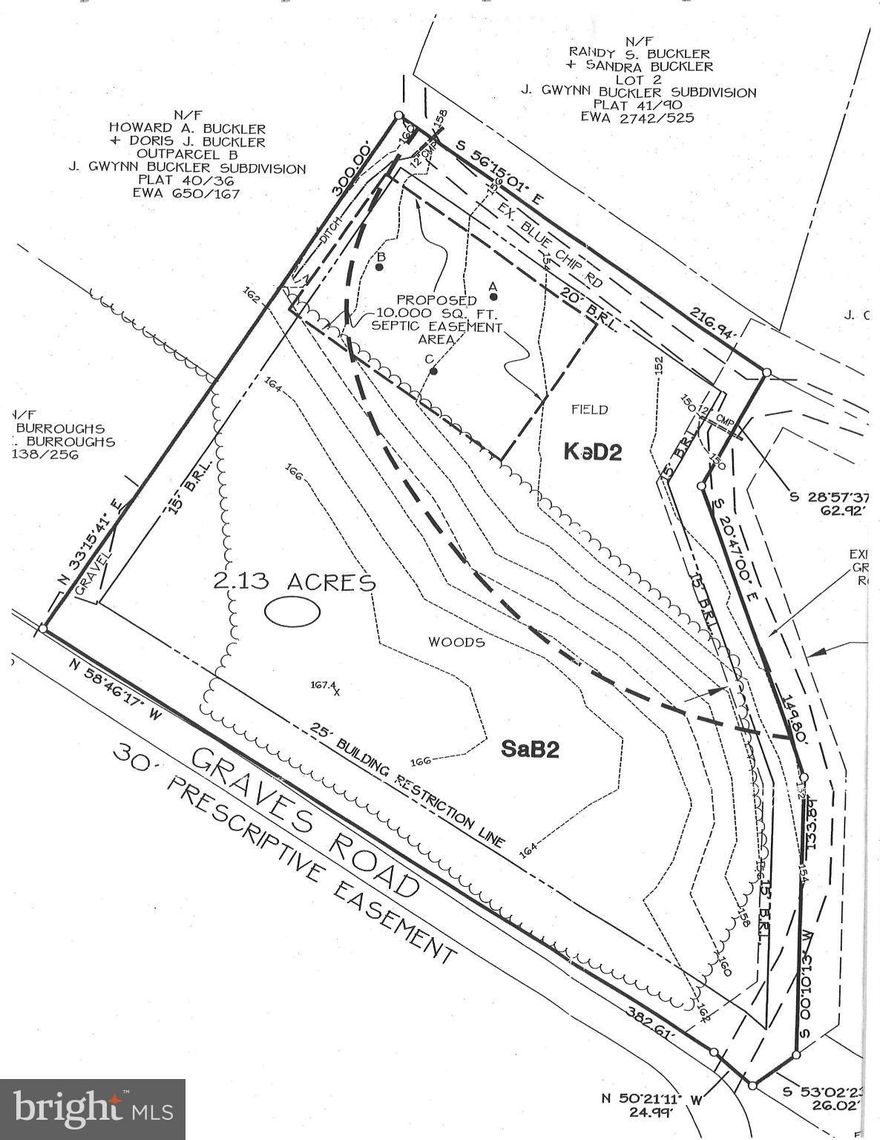 2 Acre lot available in Mechanicsville off Morganza-Turner Rd.