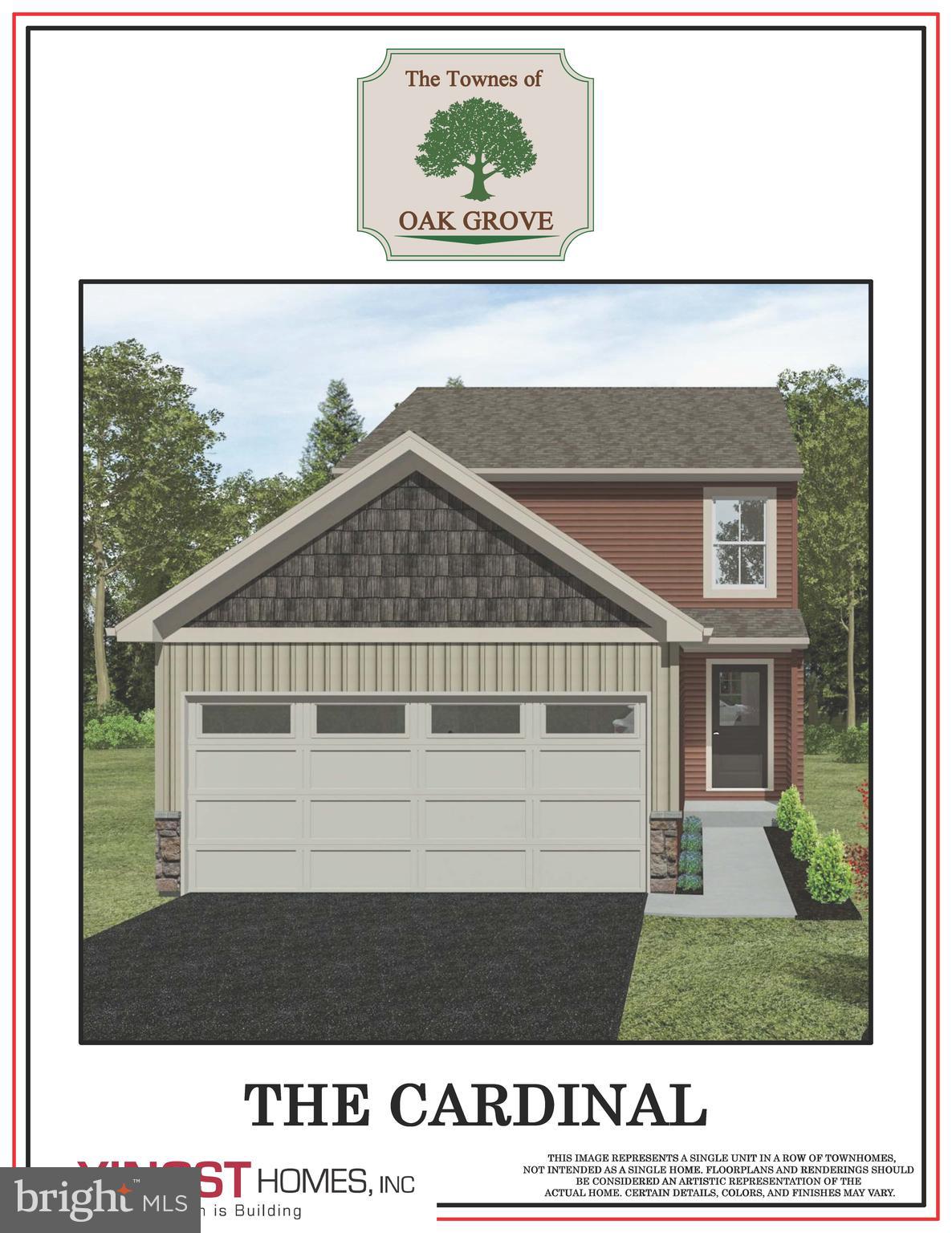 Final Phase Now Selling!
Discover the charm of The Townes at Oak Grove, a picturesque townhome community in the sought-after Central Dauphin School District. Perfectly situated between Hershey and Harrisburg in West Hanover Township, this community offers both convenience and comfort. Built by the renowned Yingst Building Group, you’ll find a variety of thoughtfully designed floor plans to fit your lifestyle. Enjoy low-maintenance living—freeing your time for what matters most. Ideally located near shopping, dining, and major commuter routes, The Townes at Oak Grove is where style meets convenience.
7244 White Oak Boulevard is under construction and will be available in early October 2025. A model home is on site for you to visit and is open Wednesdays 3-6pm, Saturdays 1-4pm, and by appointment!
