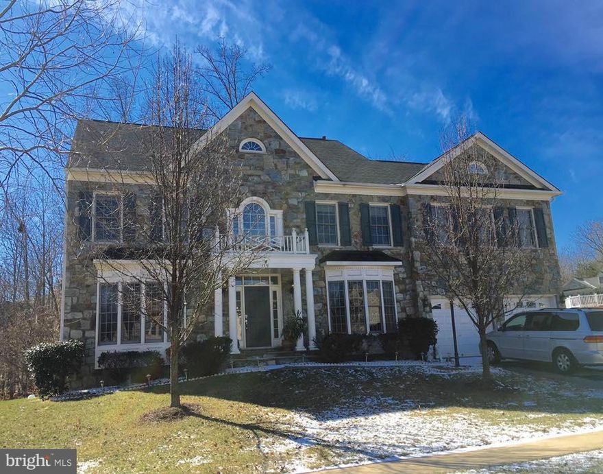Beautiful stone front colonial**4806 sq ft on 2 levels**Hardwood LR / DR/ Kitchen** 2 story family room with stone fireplace**Huge Gourmet  Kitchen with upgrade cabinets**Stainless Steel Appliances**Need a little TLC to shine**Granite Counter**Short Sale 1 bank**AS-IS**Regency Title for Closing.