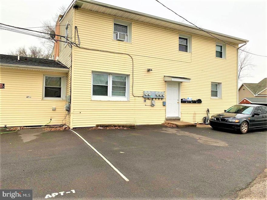 This two-bedroom, one-bath second floor apartment is now available.  Located in quaint Bristol Borough with a private entrance. Living space consists of a living room, kitchen, two nice sized bedrooms, and a remodeled bathroom.  Laminate hardwood floors throughout.  Freshly painted.