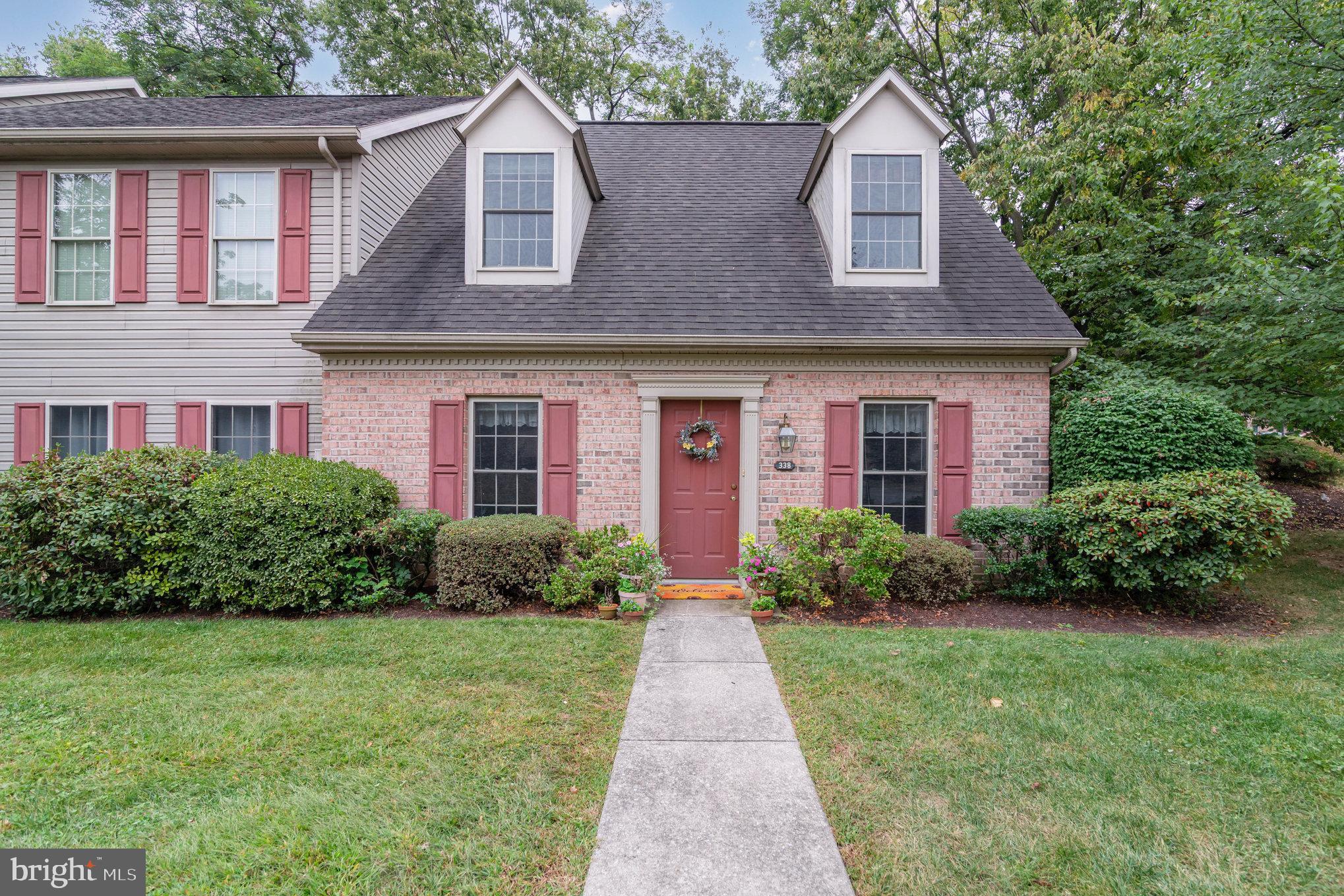 Welcome to this exceptional 2-bedroom, 3-bathroom end-unit townhome, where convenience meets comfort. This home is designed for easy living with an open-concept layout that's perfect for entertaining. The main level features a dining area, living room, a full bathroom, and kitchen. Kitchen provides plenty of cabinet and counter space along with and a breakfast bar that flows into the living area. Step outside to your private patio, a serene space perfect for enjoying your morning coffee or unwinding in the evening. You'll also find the convenience of a washer and dryer on this level. Upstairs, two spacious primary bedroom suites that include two full bathrooms and large walk-in closets. One bathroom includes a tub/shower combo, while the other features a walk-in shower. This unit also includes two assigned parking spaces. Snow removal and lawn care are handled for you, ensuring a truly low-maintenance lifestyle. Convenient to major highways, shopping, and restaurants. Make it yours today!