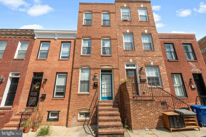 Perfect Canton rental listing! Great layout for roommates, etc. 3 levels and a basement space. Close to everything. 1 BR suite on 3rd floor, 2 spacious rooms and a full bath on the 2nd level, comfortable living room, dining room and kitchen on the Main level. Basement space for an office or family room. More info and pics coming soon. Easy to Hopkins campuses, downtown, I95, JFX etc etc. Will be professionally cleaned before lease term and better pictures will be uploaded after cleaning .