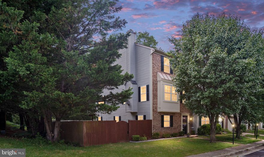 Back to market - no fault of seller.  Appraisal in.  Home inspection - Done.  Termite - Done.  Welcome Home to this Spacious Townhome in the Prime South Stafford location.  This brick end-unit townhome offers over 2,200 SF of living space.  Inside, you will find three generously sized bedrooms, two and half baths, and versatile living space across three finished levels.  Entire home has been freshly painted throughout, professionally cleaned carpets and move in ready.  The main level boasts an open layout with a large sunroom/eat in kitchen/dining area, spacious family room with gas fireplace, a convenient half bath and access to large deck- perfect for everyday living and entertaining.  Upstairs, two oversized bedrooms are connected with a Jack and Jill bathroom, offering comfort and flexibility.  The lower level provides a third bedroom, full bath, and a large recreation room with gas fireplace and walkout basement to fenced backyard.  Ideal for home office, guests or additional living space.   Don't miss this opportunity to own a spacious, well-maintained home in a highly convenient location,