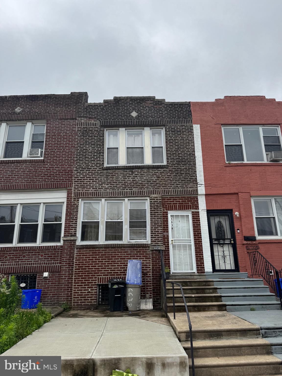 Welcome to this Overbrook townhouse that offers 3 bedrooms, 2.5 baths, finished basement with full bathroom, laundry room, deck and outside exit to the fenced-in yard. There is also an eat-in-kitchen, and new flooring in living room and dining room, New bathroom on the second floor. Great location close to shopping and transportation. Property is being sold in as-is-condition.