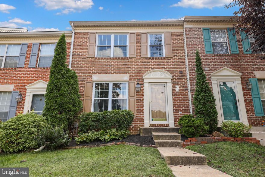 Beautiful 3 Bedroom 2 Full Bath and 2 Half Bath townhome in the Hunters Run community! Situated on a quiet court. Two assigned parking spaces. Enjoy entertaining in your bright spacious living room and preparing meals in your large eat-in kitchen with lots of counter space. The sliders to the back deck allow generous natural light into the space. Upstairs, relax in your primary bedroom with your own ensuite and large walk-in closet. Two additional bedrooms and a shared hall bath complete the upper level. The finished lower level is great for games, and movies, with a separate room for an office or yoga. The private fully fenced backyard is great for hanging out with friends or family.  Easily access to the NCR trail for biking and hiking. Enjoy the close proximity to Hunt Valley with all of the restaurants and shopping. Easy access to the interstate