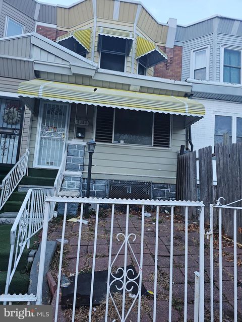 Townhouse For Sale - 5711 Springfield Avenue<br/> PHILADELPHIA, PA 19143