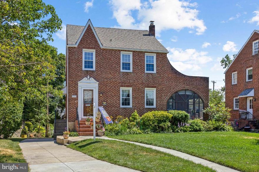 There are very few buyers that can say that they will be the 2nd owner of an 84 year old home. This wonderful solid brick residence has been in the same family since they watched it being built. It was originally built as a 2 unit property, but within 4 years of ownership and 2 children later, it was converted back to the single residence that it has been for almost 80 years. Boasting 4 levels of living, this meticulous home has unique features that enhance the appeal. The integrated screened porch is a smooth transition from the interior to the comfortable outside space. The main level 4th bedroom,, currently a den, is complete with a recently updated full bathroom beside it. French doors and archways ooze character from the traditional floor plan. An 
Upstairs 2 good sized bedrooms, could easily be three, or the additional space could be a simple conversion to an upstairs laundry (where the original upstairs unit kitchen used to be.) A huge bedroom in the attic is complete with a cedar lined closet. Don't miss the added potential of a roof deck off of the Primary bedroom!
A huge walkout basement features classic "Spectra Glaze" blocks. It just does not get any more retro than this! Originally built as a 2 car garage, it was converted in the 50's to this huge clubroom and a 1 car garage. Nestled on a quiet street, but within walking distance to everything that Paradise has to offer. The Short Line trolley Trail is also close by. Roof replaced in 2017. Mini splits installed within the last 10 years.