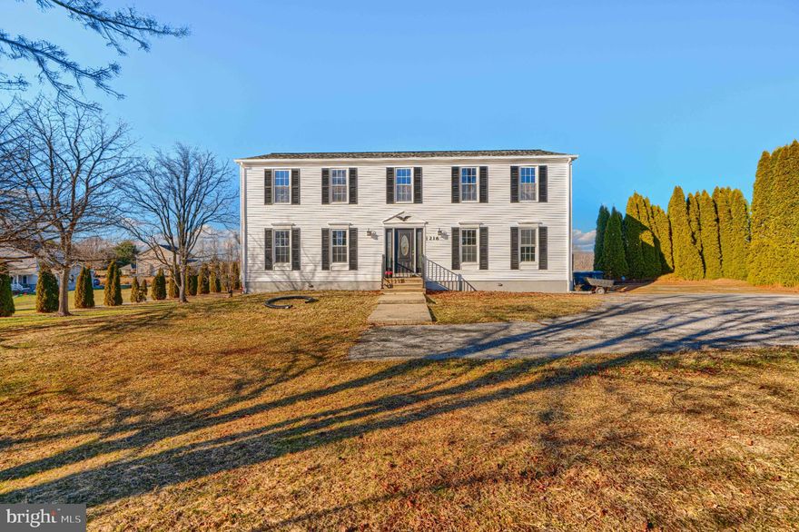 This beautifully renovated Colonial offers 2,688 sq. ft. of thoughtfully designed living space nestled in a lush and serene three-plus acre setting. The home features high-end finishes, crown molding, new flooring, and updates in every room. The first floor is a carefully crafted living space that includes an open kitchen-dining combo that leads out to a large deck with sensational views of the countryside. The kitchen/dining area are accompanied by a mudroom that leads out to the side deck, followed by a spacious den, full living room and dining room. Upstairs, there are four generously sized bedrooms with the primary suite including a walk-in closet. Mechanicals are all upgraded with brand new dual heating & AC system installed with all new duct work and plumbing. Complete exterior transformation, with professional landscaping done on the entire 3+ acres. Roof installed in 2022,. MORE PHOTOS COMING SOON