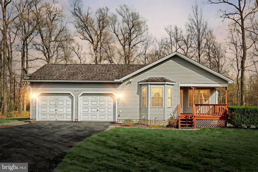 Welcome home to this cozy Rancher situated on a generously sized 1.1 acre lot in Southwestern schools. Complete 1 level living awaits with 3 bedrooms, 2 full baths, and laundry room all on the main floor. The basement provides unfinished storage space with outdoor access for added convenience. Some additional features include hardwood flooring,  gas fireplace, brand new water heater, and 2 sheds. Located just minutes from Lake Marburg/Codorus State Park in a peaceful rural setting, while still convenient to shopping, dining, and other local amenities. Contact your agent today and schedule your own private tour!