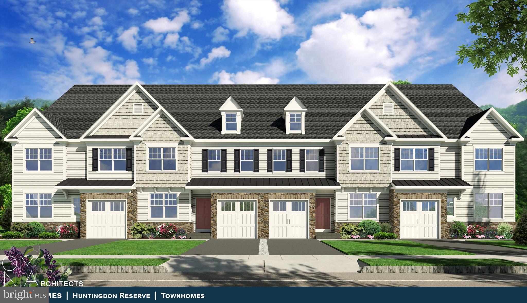 Welcome to Huntingdon Reserve by Toner Homes. New Construction 27' Wide Two Story Townhomes in Huntingdon Valley! Exciting New Designs with 3 bedrooms, 2.5 bathrooms, full basement, natural Gas heating/cooking and oversized garage. Only 16 homes in a cul-de-sac setting with just 4 buildings and 4 homes in each building. Exception quality and workmanship by Toner Homes. New designs and with the 27' wide design, provides a wonderful open floor plan with great sight lines and flow. Pricing is for interior unit only. Use 403 County Line Road for GPS location. Prices subject to change without notice.