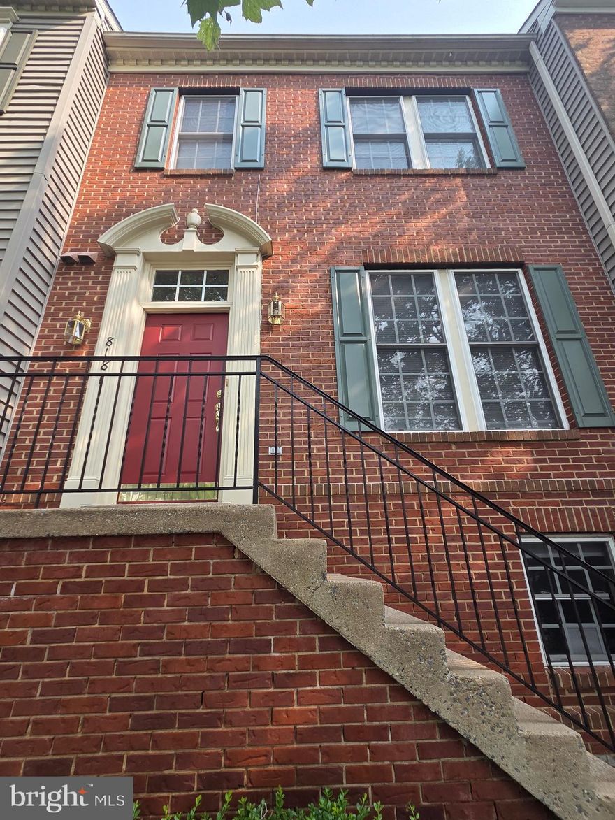 Rare opportunity to lease a 4-level all above-ground brick front townhouse featuring 4BR/3.5BA, located just 1 mile from Dunn Loring Metro. Spacious layout with 9’ ceilings and crown moldings, hardwood floors on main level, and gas fireplace. Brand new carpet and hardwood floors were installed just 3 years ago, offering a fresh and updated feel throughout. The master suite features a walk-in closet, soaking tub, separate shower. Bright kitchen with stainless steel appliances and pantry. Attached 2-car garage plus guest parking on a first come, first serve basis. Community amenities include pool and playground. Easy access to I-495, I-66, Tysons, and Mosaic District.