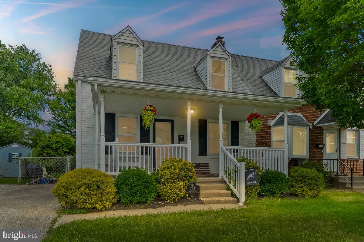 Available for a July 15th occupancy start date ! Adorable Brick Twin Home located in the highly desirable Swarthmorewood neighborhood in Ridley Township. The welcoming covered front porch will be your "happy place" on a daily basis. The cozy living room and dining room include hardwood floors, and the updated kitchen includes upgraded cabinets, granite counters, gas range with overhead microwave, built in dishwasher, ceramic tile floor, and the rear door leading to a covered patio overlooking the deep fenced in back yard that includes the use of the outdoor gas grill. The second floor includes two bedrooms (primary bedroom has two closets), and an updated hall bathroom. The finished basement includes a recreation room with a spacious powder room, and the laundry room includes space for your storage. Gas heat and central air, driveway parking for two vehicles, refrigerator, washer, dryer, and basement freezer included, and the electric fireplace in the living room is also included. Very convenient location to shopping, restaurants, schools, parks, places of worship, and only minutes to the Blue Route and I-95. It's also a quick commute to the Philadelphia Airport, and the Philly Sports Stadiums and Venues. Sorry, no cats allowed. One dog is allowed, but on a case by case basis. Good credit score is a must with stable income and adequate liquid reserves.