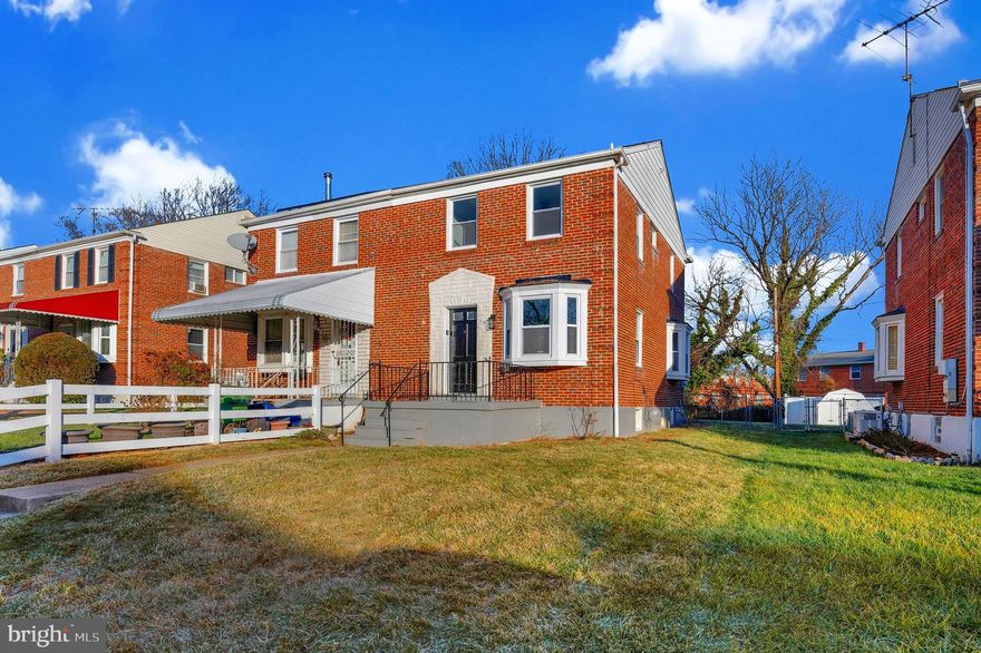 Welcome to 19 Mardrew Rd—where classic charm meets a clean, modern renovation. This semi-detached brick home features new luxury vinyl plank flooring throughout the main level and a beautifully updated kitchen with white shaker cabinetry, quartz countertops, and sleek stainless steel appliances. A separate dining area creates the perfect flow for everyday living and entertaining.

Upstairs, you’ll find three comfortable bedrooms with fresh carpeting and a full bathroom, offering a bright and inviting retreat. The fully finished lower level features new luxury vinyl plank flooring, adding durability and style to the spacious family room, along with an additional bedroom and full bathroom—ideal for guests, work-from-home space, or extended living.

The all-brick exterior brings timeless curb appeal, while the yard is ready for entertaining, summer cookouts, or relaxing evenings outdoors.

Conveniently located in Baltimore, you’re just minutes from major commuter routes, shopping, and dining, with easy access to downtown. Nearby Pimlico Race Course, home of the iconic Preakness Stakes, adds a unique neighborhood highlight along with nearby parks and everyday conveniences.
