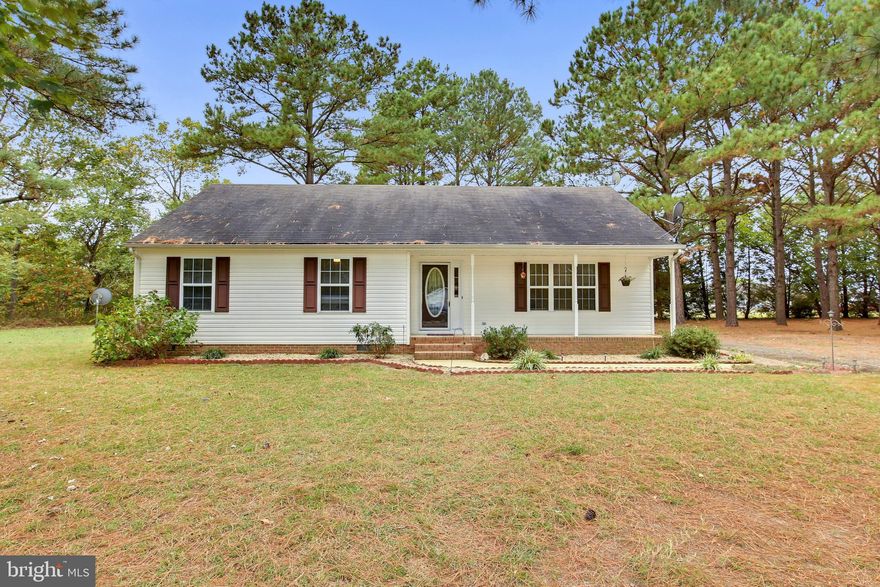 This property is turn-key and ready for its new owners!  Sellers are the original owners, since the property was built and have recently updated with brand new (Sept 2019) carpet in all 3 Bedrooms, new (Sept 2019) vinyl flooring in both bathrooms, fresh paint and new light fixtures & ceiling fans.  Central Air unit is approx. 1 year.   Many wonderful features in this home:  vaulted ceilings in the Living Room and Spacious SunRoom.  The SunRoom, Living Room and Kitchen feature low maintenance laminate wood flooring.   Outside features include a front covered porch and a massive rear deck - which is accessible through the SunRoom.  The location is awesome! This property sits on a 1 Acre lot, is on a private cul de sac street and is right next to a .92 Acre Park & Forest Conservation Area.  With how quiet and private this location is, you'll never believe how conveniently located you are to Salisbury's best!