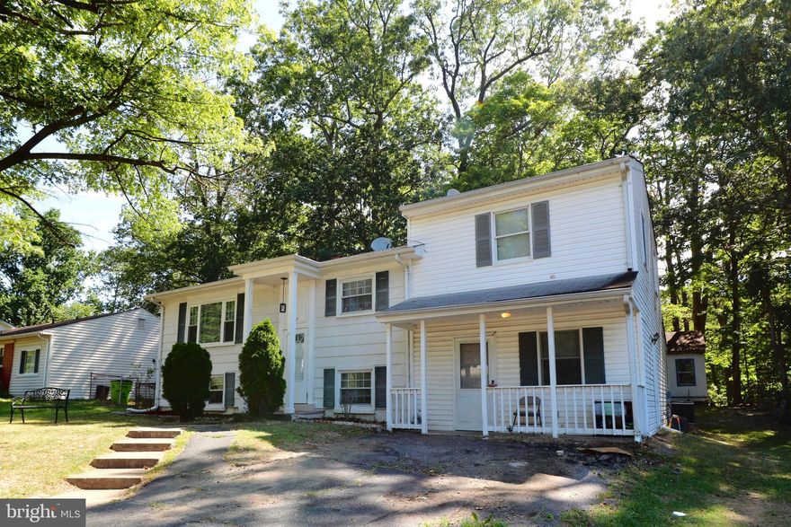 HOME IS BEING SOLD AS IS AT ASSESSED VALUE $40,000 BELOW MARKET VALUE: Home needs work but is livable as is. This is a great property for those looking for built in Value with a lot of potential. Upper Level consists of 5 bedrooms, 2 full bathrooms, Living room, additional room in between that can be used as a playroom, office, sitting area, etc...Lower Level consists of 2nd living room, kitchen, dining room, storage area. Private suite that can be rented out with Master bedroom, full bath with roll in shower for wheelchair access, private sitting area and separate entrance.  Basement also has walkout stairs. Basement is fully tiled, crown molding throughout property, 2 sheds in backyard 10x10 and 16x16. Larger shed has power ran to it.