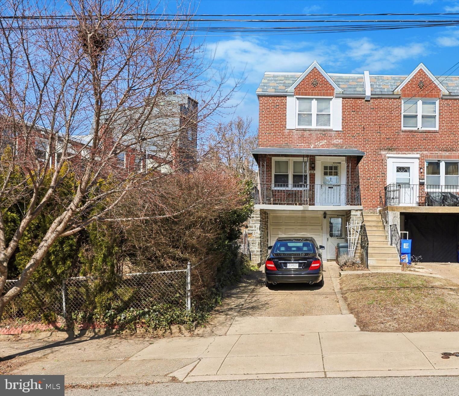 Beautiful End of Row Townhome with an oversized fenced in lot, that you rarely see in a Wissahickon/Manayunk home! Enter the home from the covered front porch to a large living room and dining room with all new flooring and windows on the side for plenty of light. A stunning kitchen with granite countertops, custom tile backsplash, recessed lighting, stainless steel appliances, that exits to the patio and well appointed back yard. The upper level features 3 good sized bedrooms with plenty of closets and an updated hall bath with a skylight. The semi finished walk out basement has so many possibilities! This home has a 15 year warranty on a roof that was installed in 2019, newer water heater, central air, garage and two car driveway parking! This location can not be beat as it is in walking distance to the Wissahickon Train Station, Fairmount Park, easy access to all public transportation and Main Street and all Manayunk has to offer.