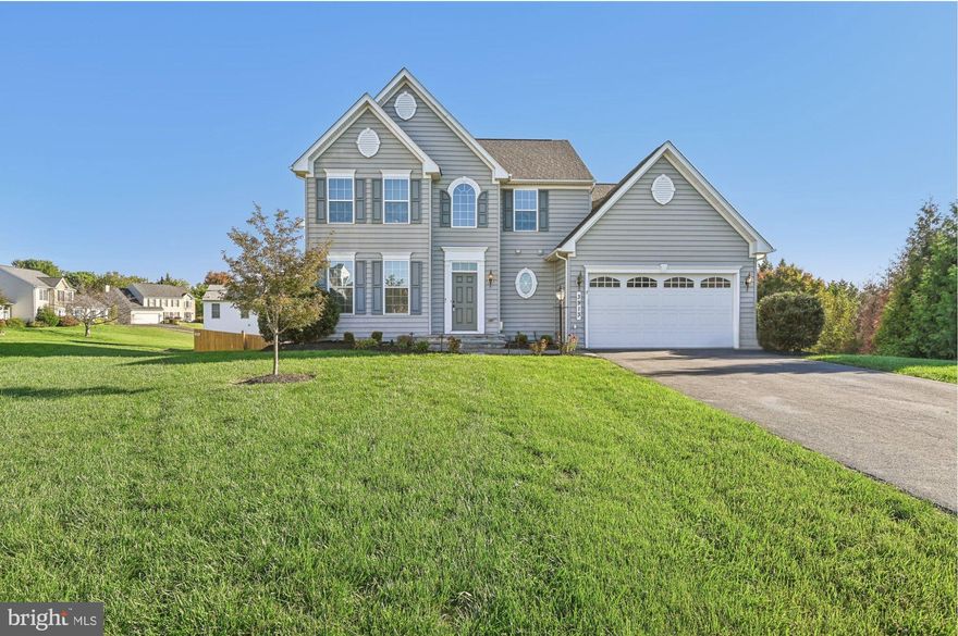 This gorgeous home located at the end of a cul-de-sac in the highly sought-after neighborhood of Manorwood is ready for you to call home! Boasting an open floor plan that includes an upgraded kitchen as the centerpiece of entertaining with a kitchen island and granite counters, a spacious morning room with loads of natural light, a family room with new carpet flooring, a formal dining room to host special occasions, an additional formal living room that can easily be converted into a home office space and so much more. The upper level features an owner's suite that's complete with walk-in closets and an en suite with a separate shower & soaking tub as well as 3 additional spacious bedrooms. As you venture to the finished basement with walk-out access to the backyard, you're greeted with a large recreation room perfectly segmented for various uses. The basement also offers additional storage space and a half bath. The location of this property is one of its best features as it includes a fully fenced backyard with a playground and a virtually maintenance-free composite deck. From the deck, you can see glimpses of Rattlewood Golf Course not too far off in the distance. Located just minutes from access to I-70 and nearby commuter routes, this home offers you the opportunity to be nestled at the end of a cul-de-sac while having close access to the community pool and all of the amenities Mt. Airy has to offer.