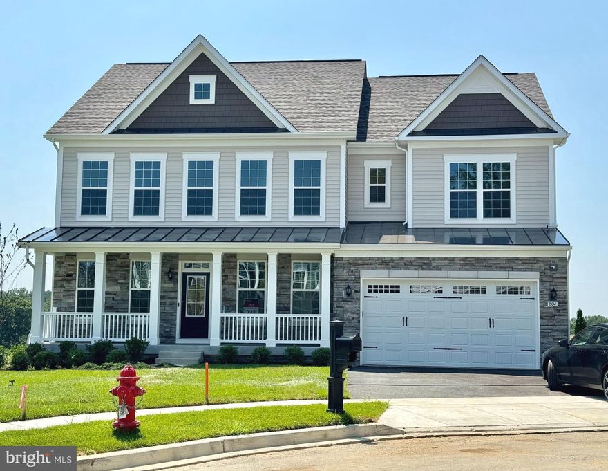 Located in an amenity-filled community including a picket ball court, swimming pool, fitness room, and 26 miles of walking trails. Stunning new Albemarle floorplan, located on a cul-de-sac backing to Forest Conservation. All 3 levels with bump-outs. Main level bedroom and 1 full and 1 half bath. Living room, office, and family room. Morning room. Dream Kitchen with 12 ft. island, stainless chef's kitchen appliance pkg., 5 bedrooms, 3.5 bath. The master bedroom has a sitting room. Walkout basement.  Mountain views, minutes to the MARC Train, and a perfect central location for VA, MD, DC & MoCo commuters.