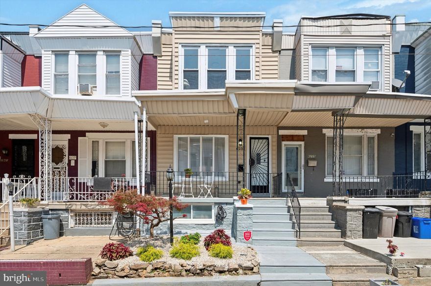 Absolutely adorable 3 bedroom, 2 bathroom row home in the Cobbs Creek neighborhood of Philadelphia, and ready for you to move right in! Recently renovated, it features hardwood floors, newer windows, bright lighting, and an open 1st floor floorplan. The covered front porch offers a great spot to chat with neighbors, and the small back patio is perfect for outdoor entertaining.

The fully finished basement runs the entire length of the house and includes a full bathroom & laundry room, providing extra living space that’s both versatile and practical. Central air and heat keeps the home comfortable all year round. Located on a quiet block where neighbors still say hello, this home is just steps away from Cobbs Creek Parkway. Plus, with easy access to Septa's Market-Frankford Line, the 34 trolley, and bus routes 21 and 42, getting around the city is a breeze.

Don't miss your chance to own this cute and cozy Cobbs Creek home. With Philly First Home, PHFA, or other down payment assistance programs, this home could be yours with nominal expense. Schedule your tour today and spend your next holiday here!