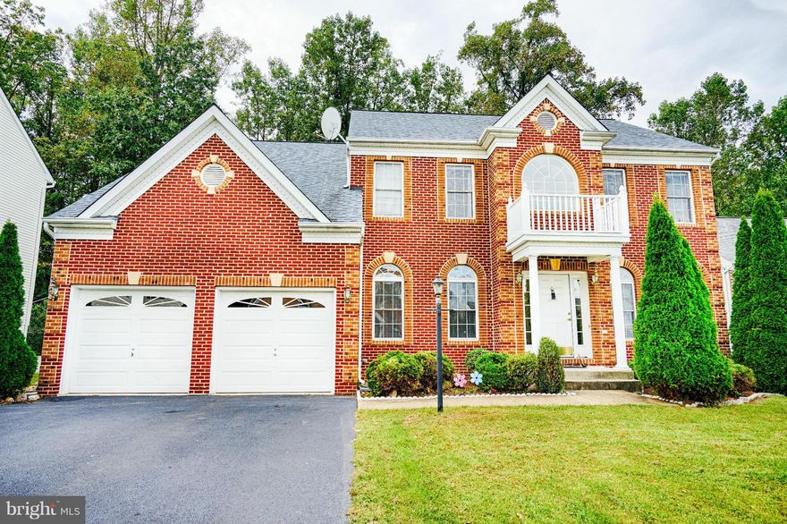 No HOA!!! Total finished 3794 square footage.  Beautifully finished Brick front home sitting on the quiet Cul-de-sac community. 2 story front foyer leads to Cherry floor throughout the main level. Windows all around to bring in the nature light. Back of the home surrounded by the full trees and nature. Fully finished basement with the walkout the spacious backyard.