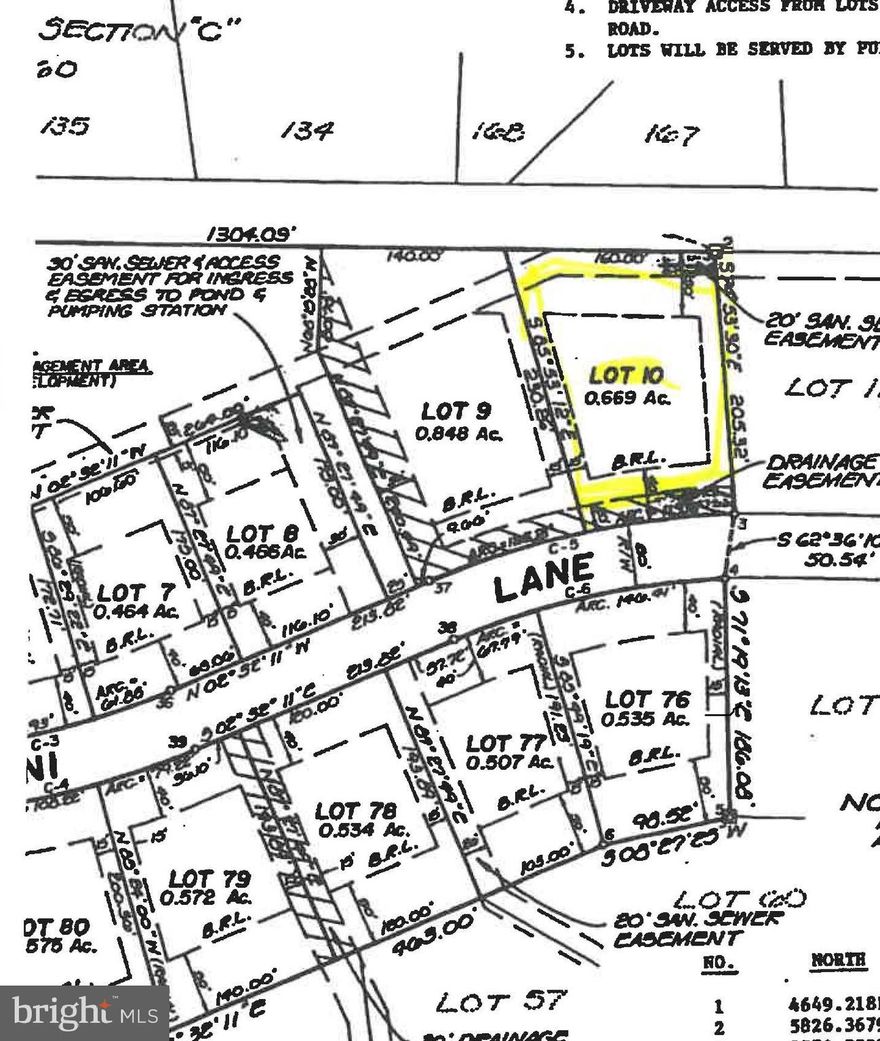 Very desirable lot in  Black Rock Estates between two existing well maintained homes. Sign on property.
Located to the left of 11028 Sani Ln.  There is a party that has a "first right of refusal" on the lot.
