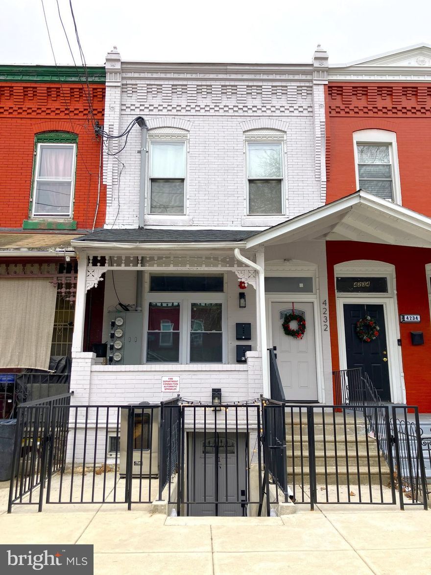 Discover an incredible investment opportunity or perfect owner-occupant property with this beautifully renovated triplex in the heart of Belmont. This turn-key building has been thoughtfully updated with high-quality finishes, making it completely move-in ready for tenants or a homeowner looking to offset their mortgage with rental income. The lower level features a 2-bedroom, 1-bathroom unit, offering comfortable living with modern updates. The first-floor apartment is a spacious 1-bedroom, 1-bathroom , complete with in-unit laundry and access to a small back patio—perfect for relaxing and barbequing in the warm weather. The second-floor unit is another large 1-bedroom, 1-bathroom, also featuring in-unit laundry for ultimate convenience.
Located in a prime location, this property is just minutes away from Fairmount Park, the Philadelphia Zoo, Skate The Foundry, and Mantua Garden. Enjoy easy access to the vibrant shops and restaurants along Lancaster Avenue, as well as public transportation options to connect you to the rest of the city.
Don't miss out on this incredible opportunity—schedule your showing today!