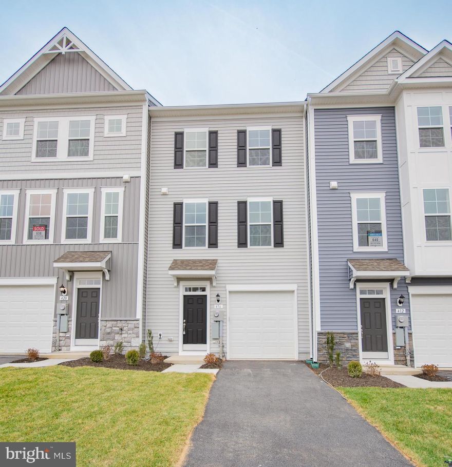 Welcome to your dream rental! Monthly rent is $2000 but you get a $100.month credit if the rent is paid before the 1st of the month. This brand-new 4-bedroom, 3-bath townhouse is nestled in the highly sought-after Martinsburg Station—a community that truly has it all! Enjoy access to playgrounds, tennis courts, scenic walking trails, a fabulous clubhouse, and an amazing swimming pool. This premier community in Berkeley County offers the perfect blend of fun, relaxation, and luxury living. Don't wait—move in quickly and start living your best life! 🏡✨