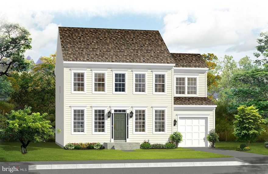 Dan Ryan Builders at McCauley Crossing Newbury II with 4' rear extension, 4BR, 2.5BA, hardwood throughout main floor, island kitchen with maple cabinets & stainless appliances, owners suite with deluxe bath, 2 car garage, finished basement rec room, gas heat, range & HWH.