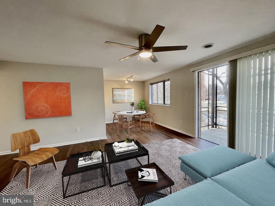 Stunning unit in prime location! Just steps to Grosvenor-Strathmore Metro Station and Rock Creek Park. Easy access to I-270, 355, and the Beltway. Minutes to Downtown Bethesda, NIH, Suburban Hospital, and Pike & Rose. The open-concept living and dining space has a spacious balcony overlooking a green meadow and pond. All new luxury flooring throughout. The galley kitchen includes ample cabinetry and new stainless-steel appliances. There is plenty of storage throughout. Newly rebuilt closets feature heavy-duty shelves and chrome closet rods. This is a must-see! Rent includes all utilities, basic cable/internet, and 2 parking spaces (1 in a reserved area). On-site amenities include a pool, landscaped grounds, a grocery store, and playgrounds. Laundry facilities are in the building.