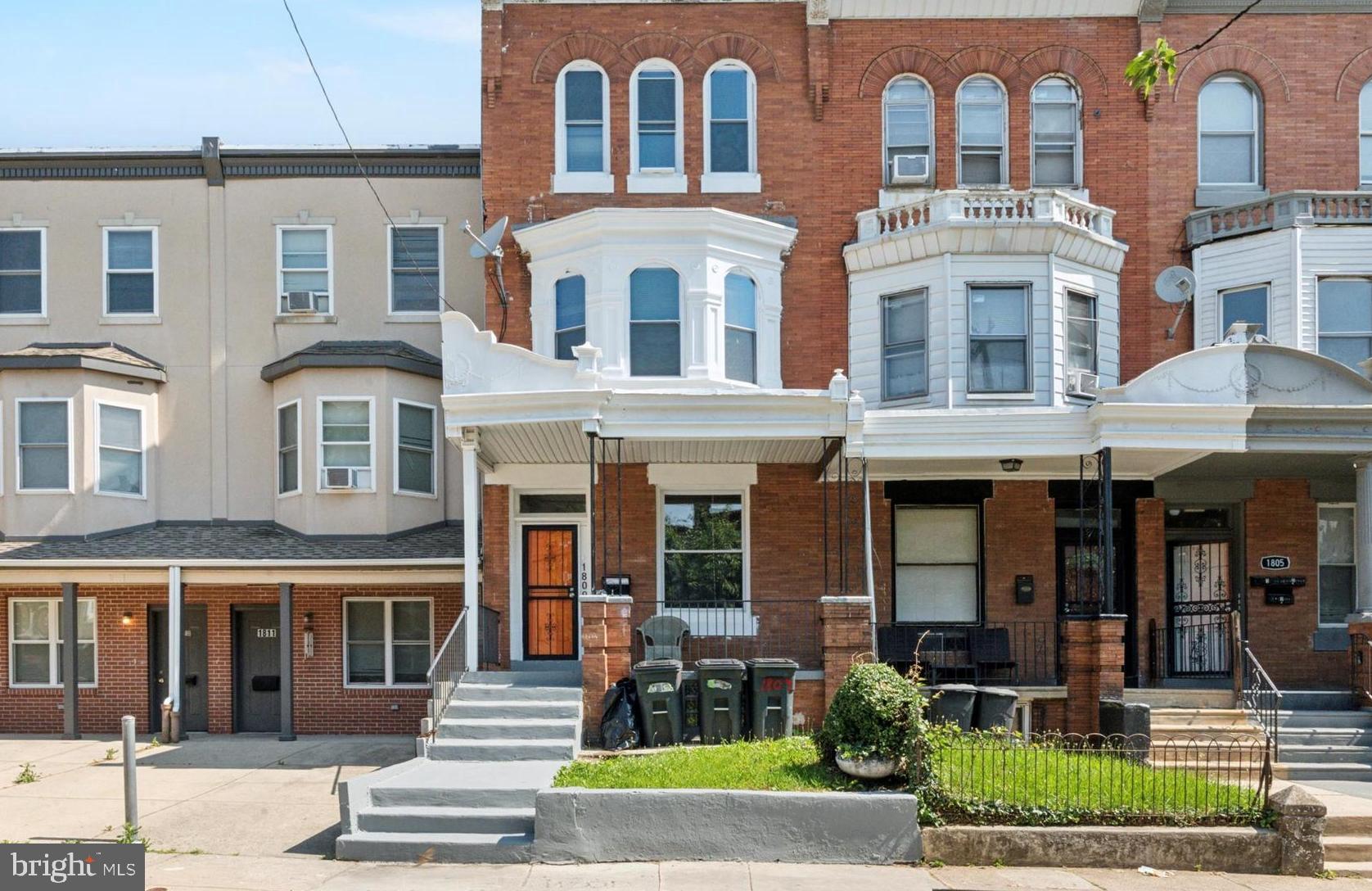Welcome to 1809 W. Venango Street — a beautifully updated 6-unit apartment building in the heart of Tioga/Nicetown, just steps from Broad Street and public transportation. This versatile property features three spacious 1-bedroom units and three efficient studio apartments, offering strong rental potential for any investor. Each unit boasts modern flooring throughout, updated kitchens with shaker-style white cabinets, countertops, and tiled backsplash, renovated tiled bathrooms, recessed lighting and ceiling fans for added comfort. The first-floor rear unit offers direct access to a small backyard, perfect for tenants seeking a little outdoor space. The building is equipped with a fire alarm system, separate meters for the 1-bedroom units, and utilities included for the efficiencies - providing a simplified management experience. Currently, five of the six units are vacant, with one 1-bedroom unit rented for $950/month, leaving immediate upside for the next owner to lease at market rates. Located near public transportation, schools, and local parks, this is a fantastic opportunity to own a turn-key multi-unit property in a high-demand rental area. Whether you’re a seasoned investor or looking to start your portfolio, this property is a must-see. Schedule your showing today and take the next step toward building generational wealth!