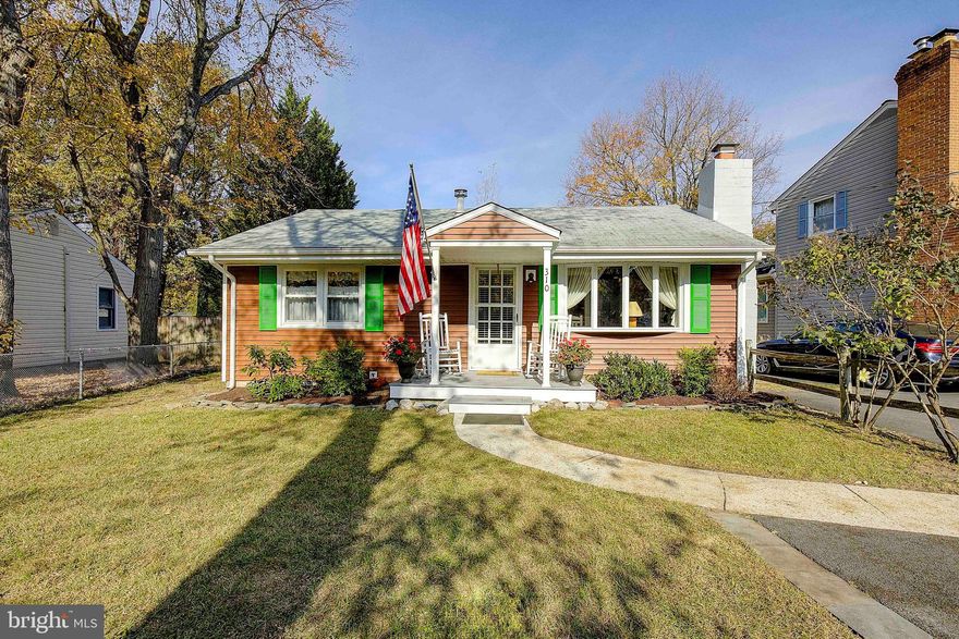 You won't believe this cozy cottage in Severna Park! It's located in a waterfront community that has 3 amazing beaches, 2 marinas and 1 ramp that you can walk to from the house. The kitchen is stunning, with elegant granite counters, a Viking cooktop, a Sub-Zero refrigerator and Thermador wall ovens. The bedrooms, living room and kitchen are all on one floor for your convenience. The spacious lot has a fenced backyard with a brick paver patio and 2 walk-in sheds.  New  siding.