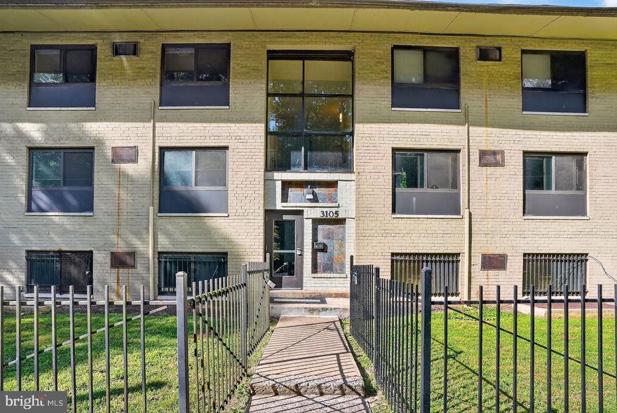 Spacious condo and prime DC access for any buyer who no longer wishes to rent or for an investor who ready to start their portfolio!  This well-kept 1 bedroom, 1 bath condo offers a functional layout in a secure building near Hillcrest and Fort Stanton parks. Inside, enjoy the open living/dining area with stylish wood-look flooring, and a sleek kitchen featuring gas stove and black countertop. The spacious bedroom includes a nicely sized closet and large windows for natural sunlight. Commuters will love being steps from the Route 36 bus line and minutes to the Branch Ave Metro. Located near Suitland Parkway, with nearby grocery stores, libraries, Hillcrest and Fort Stanton Rec Centers, and quick access to downtown DC.