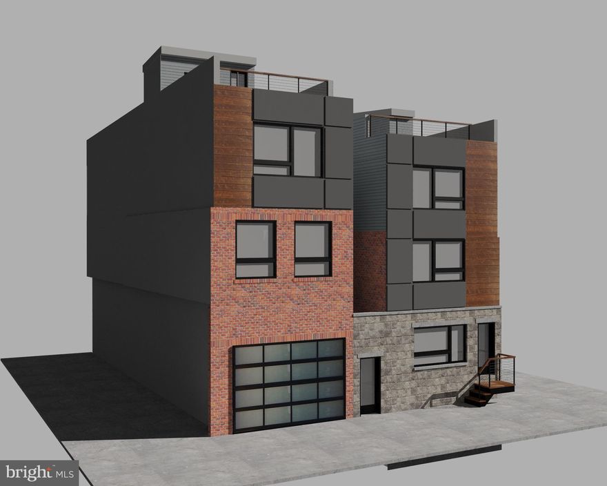 Stunning renovation in the heart of Northern Liberties. No expense will be spared on this custom rehab. 3,800 square feet with high ceilings, finished basement and roof top deck. Not to mention, a garage with a car lift for 2 car parking. This 3 bedroom 3.5 bath home will be a stunner. Contact for finish packages and to schedule a walk through.