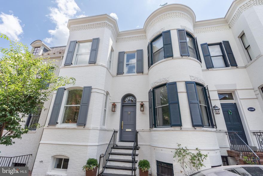 OPEN SUN 7/23  1-3PM. Classic top-to-bottom renovation by RG Custom Builders in Georgetown’s East Village. This spacious 4 bedroom, 3.5 bathroom home is flooded with an abundance of natural light and luxury finishes. The 3-level residence features high coffered ceilings, scratch resistant hardwood flooring, a gourmet Kitchen with oversized Quartz Island, Shiloh inset custom cabinetry and top-of-the-line GE Café appliances. Main level includes a gracious formal Living Room with soaring ceilings and gas fireplace with Dreamcast Artisan Concrete Mantel. Open concept Dining Room is perfect for hosting large dinner parties while the bonus Sitting Room provides additional entertaining space. The spacious upper-level features 3 generous bedrooms and 2 full bathrooms including the Primary Suite nestled towards the rear of the home with quiet views of the gardens beneath. Lower-level features 4th Bedroom guest and Full Bathroom plus large Rec Room with wet bar, gas fireplace and walkout access to the backyard patio featuring new hardscape and landscaping. Lower level also includes large walk-in laundry/mudroom. Every inch of this immaculate home has been thoughtfully redesigned for modern living.