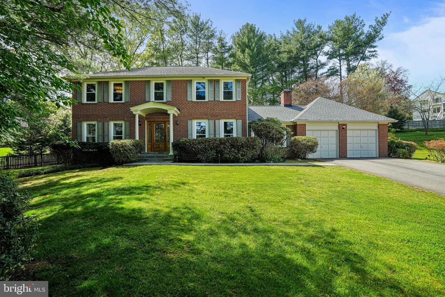 On a quiet street nestled in the sought-after Al Marah neighborhood, a hidden gem awaits. Tucked away on a serene cul-de-sac, this charming brick front colonial home is a picture of elegance and comfort. As you step onto the property, you're greeted by an enchanting backyard oasis spread across a sprawling .39-acre lot. A sparkling swimming pool beckons for refreshing dips, while a soothing hot tub promises relaxation under the sun or stars. The expansive patio invites multiple seating areas, perfect for hosting gatherings or enjoying tranquil family moments in the outdoors. With around 4,000 square feet of meticulously finished space and updates throughout, this residence boasts 4 bedrooms, 3 full bathrooms and a fully finished lower level. Nestled in the heart of the community, you'll relish the peace and quiet, shielded from any noise from the nearby beltway. <br><br>

Upon entry, be greeted by a lovely foyer that sets the tone for the elegance that awaits within. To one side, a cozy office provides a secluded workspace, while the opposite side opens up to the inviting living and dining rooms bathed in natural light streaming through numerous windows. Throughout the main and upper levels, warm hardwood floors complement neutral paint tones, creating a harmonious ambiance. The heart of the home lies in the beautifully appointed white Kitchen, complete with granite countertops and stainless steel appliances that afford a breathtaking view of the rear yard. The open plan seamlessly integrates the breakfast area and family room, where a cathedral ceiling and a wood-burning stone fireplace add a touch of rustic charm. Conveniently located on the main level is a laundry area, simplifying household chores. Sliding glass doors effortlessly connect indoor and outdoor spaces, inviting you to revel in the splendor of the rear yard, replete with a heated swimming pool, hot tub, and a picturesque sitting area perfect for unwinding with a good book or soaking in the serenity. <br><br>

Ascend to the upper level to discover the primary suite, featuring its own sitting area and a luxurious primary bathroom boasting dual vanities and contemporary lighting fixtures. Abundant closet space ensures effortless organization. Three additional spacious bedrooms share an updated hall bathroom illuminated by a solar tube that bathes the space in natural light. Hardwood floors continue to grace the main level, adding warmth and character. The lower level serves as a haven for recreation and relaxation, offering an open recreation room alongside two versatile rooms ideal for a bedroom, hobby space, or home fitness area. A convenient full bathroom on this level enhances functionality and convenience. <br><br>

Significant updates within the last few years include a new roof, new furnace and A/C, and new windows, ensuring peace of mind and modern efficiency. Situated mere minutes from the beltway (I-495), this home provides easy access to Bethesda's vibrant offerings, from dining and shopping to entertainment options. A Metro bus stop right outside the neighborhood adds to the convenience. With esteemed Montgomery County schools such as Whitman, Pyle, and Bannockburn nearby, this residence presents an unparalleled opportunity to embrace a lifestyle of comfort, convenience, and community. Don't miss the chance to make this remarkable home your own!