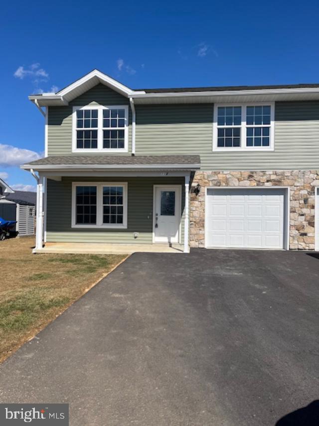 Welcome to beautiful Shalamar Gardens! This brand new construction would be awesome with a very short commute to State College or an investment property or for PSU events. Fabulous neutral decorating and fantastic views. The fresh air and beauty of the mountains abounds in this spectacular neighborhood just a short drive to State College. This 2-story 1/2 duplex features 3 bedrooms, 2.5 full baths, second floor laundry, patio and garage. The spacious kitchen with granite countertops/pantry/dining/ great room leads to a nice private rear yard for your enjoyment. Paved driveway is also included. There is a one time $75 fee due at settlement. Don't miss the opportunity to own one of these gems--call for a tour today! Very easy to finance because you own the land.