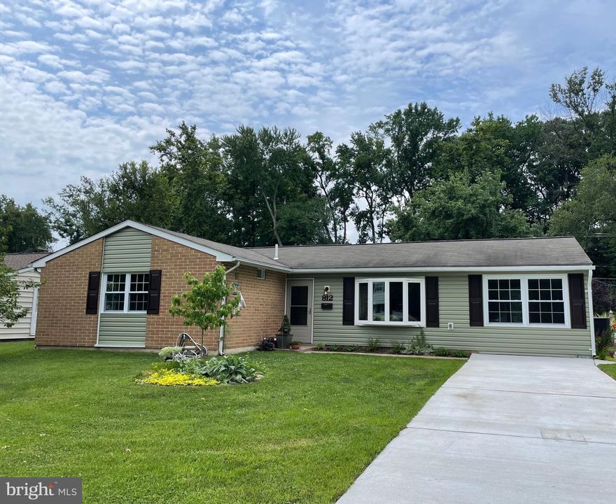 Total gut rehab from ceilings to floors, windows and doors.  All new systems:  electrical, plumbing and HVAC.
 Kitchen has new Whirlpool stainless appliances, cherrywood cabinets, granite countertops, island and pantry.  Ten foot slider gives great view to large level .43 acre yard with firepit patio backing to woods.  Plenty of space for activities.  Hurry to see this one, it will not last.