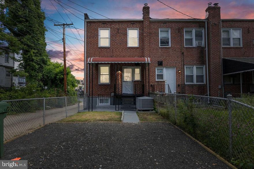 Welcome to 2800 Oswego Avenue! This charming Baltimore home offers a perfect blend of classic character and modern upgrades. One block away from Towanda Recreation Center and pool. Featuring 4 bedrooms and 2 bathrooms, the property boasts spacious living areas filled with natural light, a functional kitchen, and well-proportioned bedrooms. The home sits on a corner lot, providing added privacy and curb appeal. Whether you're relaxing on the front porch or enjoying the backyard space, this property is full of potential. It also includes two parking spaces, offering added convenience for homeowners and guests. Conveniently located near parks, schools, public transportation, and local amenities. A fantastic opportunity to enjoy comfortable living in the heart of Baltimore!