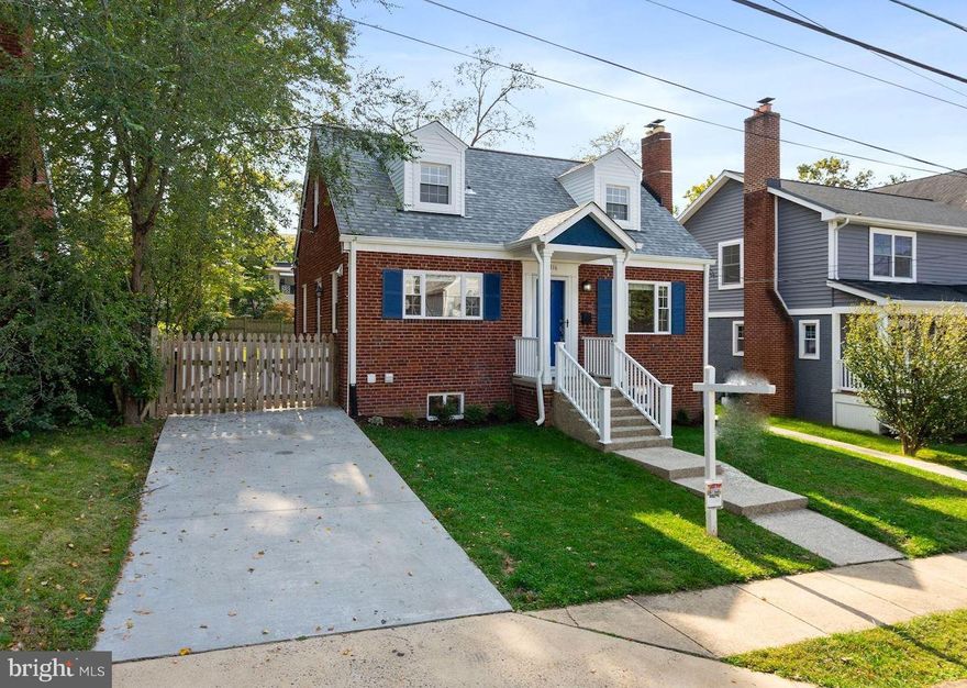 Welcome home to this stunning 3 bed, 3 bath Arlington gem with upgrades and updates throughout. You'll love the charm of this Cape Cod featuring a fully-finished basement with a complete kitchen, perfect for an au pair or mother-in-law suite. The main level is highlighted by newly refinished beautiful hardwood floors, a custom built-in in the dining room, a fireplace in the living room and a light-filled bedroom that could also serve as a home office. The second level features newly installed carpet, a walk-in closet in the primary bedroom and a cozy reading nook. Exterior improvements include a brand-new roof, gutters, siding and exterior window trim in July 2020. Owner has meticulously maintained the home with more than $175,000 in renovations since 2014, including a fully-sealed foundation, sump pump system (with battery and generator back-up), driveway, patio and sidewalks. This home features two newer HVAC systems; one for upper level and one for main and basement levels allowing for comfortable living and energy savings. Major renovations from 2014 also included; sound-proofing the basement ceiling, a new water heater, reconfigured plumbing in the basement, a new electrical panel and a front porch. The expansive fully fenced backyard opens to a patio with a large yard and endless entertaining possibilities! Conveniently located near Ballston, metro and one block from the private Arlington Forest Club. We can't wait for you to come visit!