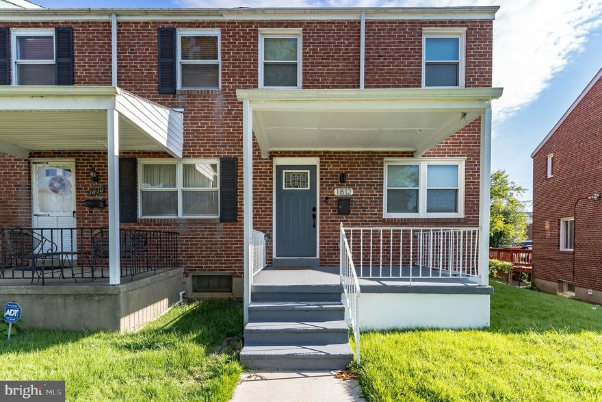 FOR LEASE! Beautifully renovated townhome in the Baltimore area. Comes equipped with a stunning new kitchen, new stainless steel appliances, 2 fully renovated bathrooms including one on the basement level, a fully finished basement, new furnace and HVAC system, and a parking pad in rear. Schedule your tour today!