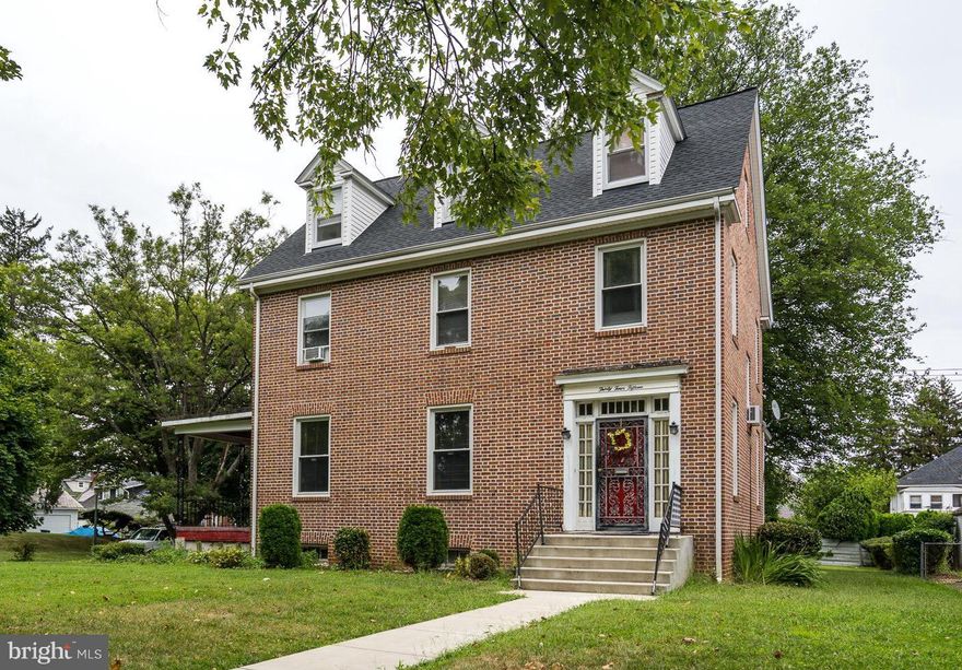 $100K PRICE REDUCTION!!!CALLING "ALL" INVESTORS"!!!.REDUCED $100K.....'SOLD- "AS-IS" CONDITION- NO FHA- Welcome to this 7  Bedroom, Charming Detached All-Brick Colonial featuring timeless curb appeal along with modern updates throughout. A large front porch with New terracotta  tile invites you inside where classic character gets todays comforts. Home is in need of some work. The main level offers a spacious Foyer, a bright living room with Fireplace, and a generous formal separate dining room perfect for entertaining. The updated NEW kitchen  has been fully renovated, combining function and style and is truly the heart of the Home! Kitchen is crafted with New Cabinetry, quality finishes, and ample space, for everyday meals or hosting a Holiday dinner, this kitchen is designed for both the passionate cook, and the joy of everyday family dinning. The wide staircase will lead to the 2nd level with 3 nice sized rooms and a beautiful updated  bath. Large backyard.. This home sits on vey Large Corner Lot, with a beautiful level backyard, wonderful for entailing, summer barbecues, Birthday parties, or simply allowing the kids to have plenty of room to play. The backyard offers endless possibilities for fun and relaxation.  The 3rd level offers more space with 3 more additional bedrooms, and full updated New bath. Recent updates includes 3rd floor bathroom (2025), New Terracotta Front Porch (2025), New Kitchen (2025), Concrete walkway & steps (Approx. 3 yrs old), Roof on Home & Garage (approx. 10 yrs old). ..***NO FHA- . SELLER WILL NOT MAKE ANY REPAIRS. SOLD "AS-IS" CONDITION.*** REDUCED $100K