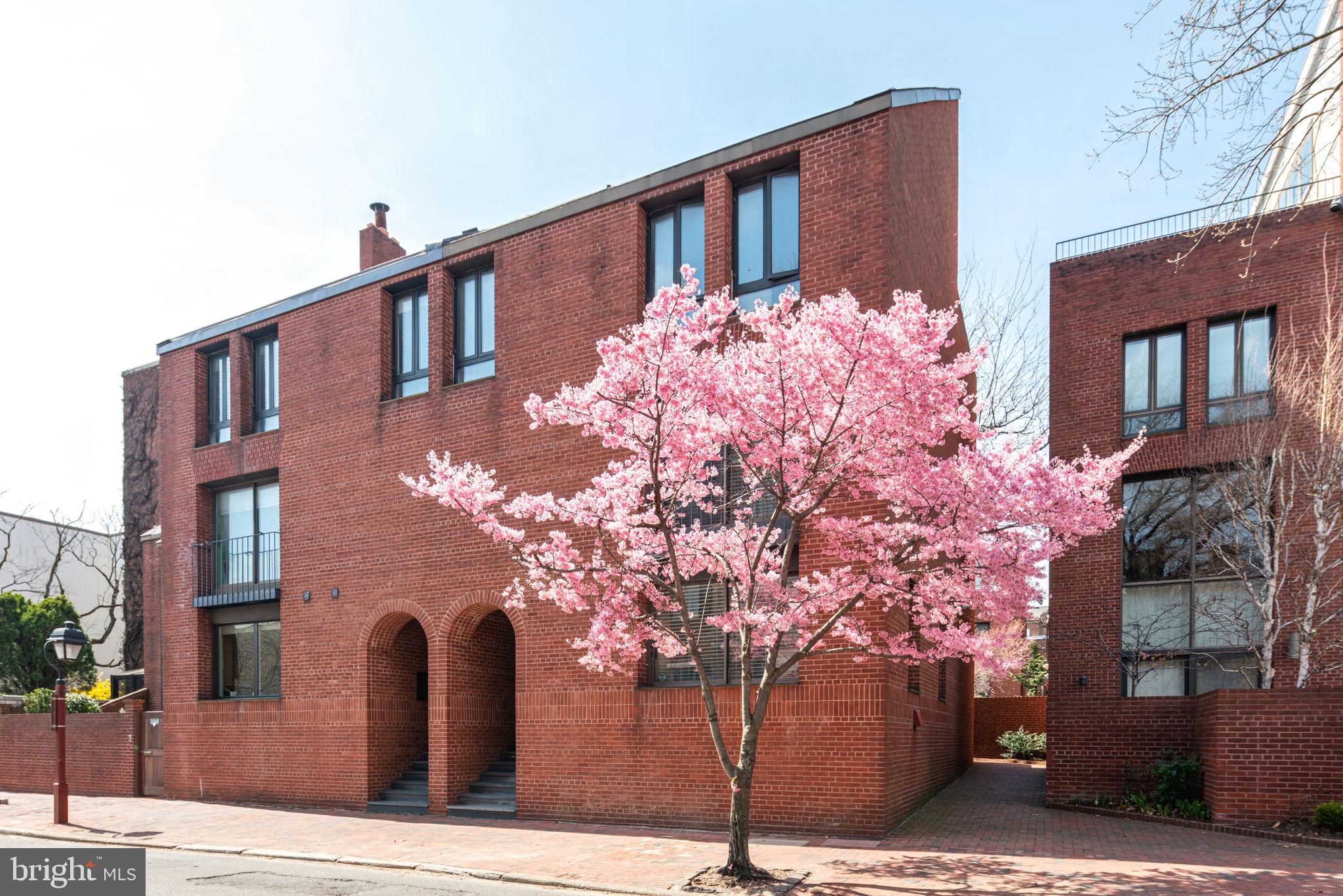 27.5’ wide brick corner townhome in desirable Cypress Square in the heart of Society Hill. 1-car onsite PARKING. This extra-wide, sun-filled townhome offers 4 bedrooms, 2.5 baths, a spacious home office (or family room or 5th bedroom), finished lower level (with another family room and gym), and a den/bonus room that walks-out to the large roof-deck. There is a lovely brick patio just outside the main floor living area. Beautiful condition with newly finished, gorgeous hardwood floors throughout. 3,995 finished sq.ft. including the lower level (3,245 above grade plus 750 in lower level). Superb layout throughout (Please download the detailed Floorplan or contact agent), includes a capacious 2nd floor primary suite, and large rooms and spaces throughout. Enjoys stunning light and views from three exposures. From the front, the best, quintessential Philly view-- three stunning 18th century historic homes, framed by the tree-lined block. To the side, views of a manicured urban patio/garden. And in the rear, huge windows overlooking the lovely brick patio and tree-lined courtyard. And from the higher floors and roof deck, the city skyline, St Peter's steeple, and the Ben Franklin Bridge. You can even see the Delaware River fireworks from the roof deck. Enjoy balanced light and views of historical architecture all day long. A+ location with a 98 WalkScore, 98 Transit Score, and 97 BikeScore. Walk to all the great restaurants, cafes, and shopping of Society Hill, Old City, Washington Square, and all of Center City, including 2 blocks to the Head House Square Farmers’ Market and less than a half block to Three Bears Park. An outstanding home. Note-- Parking is Space No 10 and is directly outside your rear patio door. 2-Zone HVAC (Radiator Heat and Central Air; programmable thermostats). In the McCall School CATCHMENT, and just two blocks to Saint Peter’s School.