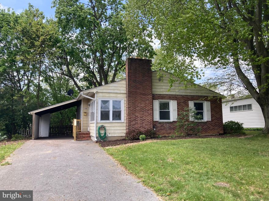 Wow!  This adorable 2 bedroom in Greenberry Hills won't last long.  Renovated kitchen and refinished hardwood floors make this home inviting.  Lots of storage available in the unfinished basement.  Close to shopping and the interstate.  Make this house your home!