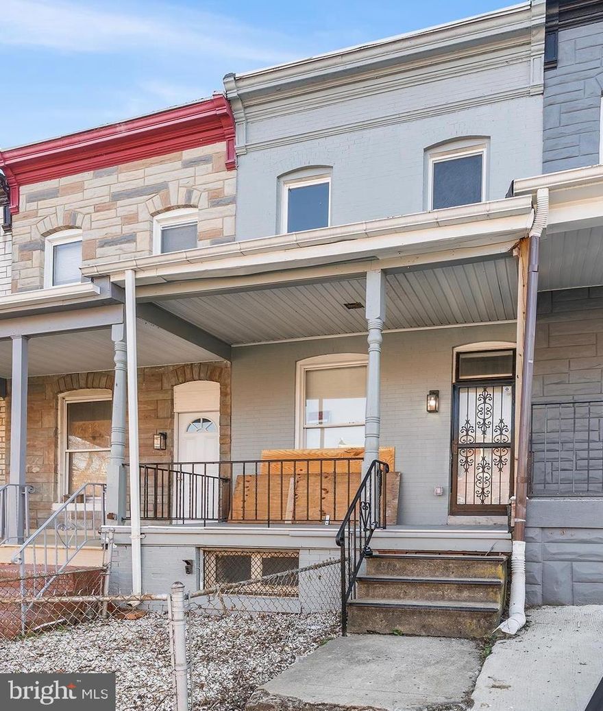 Welcome to 2517 W Pratt St, Baltimore, MD, a beautifully renovated home where modern upgrades meet classic Baltimore charm. This property has undergone extensive top-to-bottom renovations, offering peace of mind and stylish living for its next owner. The interior features brand-new flooring throughout, complemented by a completely updated kitchen with new countertops, modern cabinetry, and a full suite of new appliances designed for both function and style. Major system upgrades include new plumbing, updated electrical, and a brand-new roof, ensuring long-term reliability. The home also includes a brand-new washer and dryer for added convenience. Outdoor living is enhanced with a newly constructed deck, perfect for relaxing or entertaining. The basement has already been framed for finishing, creating an excellent opportunity to add additional living space, a recreation area, or a home office. This thoughtfully upgraded home offers a rare combination of modern improvements, expansion potential, and move-in ready convenience in a convenient Baltimore location.