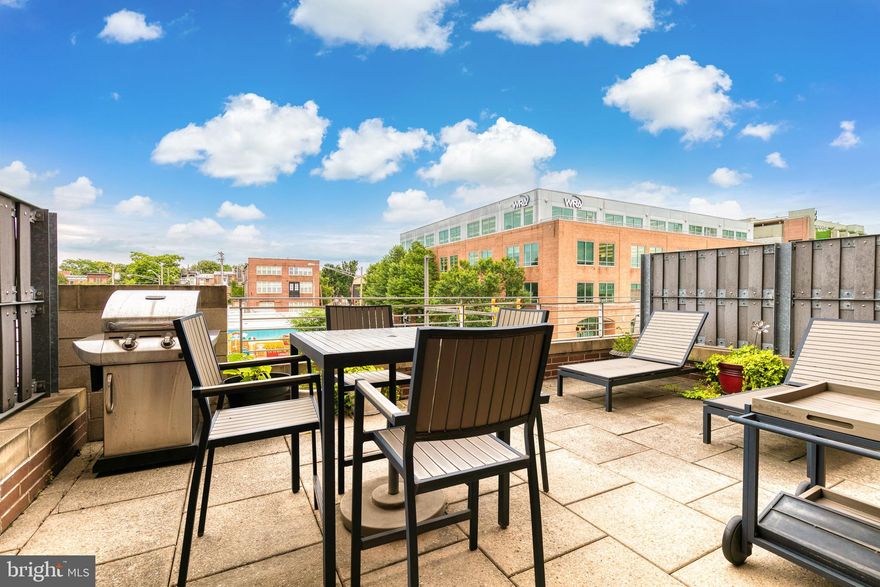 This luxurious 2-story Harbor East condo boasts 2 bedrooms, 2 full baths and 1 half bath, 2 huge balconies, 1 garage parking space, and 1 storage space. The quiet and private building offers only 48 total units, with  secure access with 24-hour camera monitoring and front desk service. Updates throughout the unit include a gourmet kitchen with stainless steel appliances and granite counter tops, fresh paint, and updated flooring. The primary bedroom offers access to the upper-level balcony, plus an ensuite primary bath complete with a large soaking tub, separate stall shower, double sink vanity, and access to a huge walk-in closet. Laundry is located on the upper level near the bedrooms for added convenience. This lavish condo is the definition of Baltimore city living at its finest!