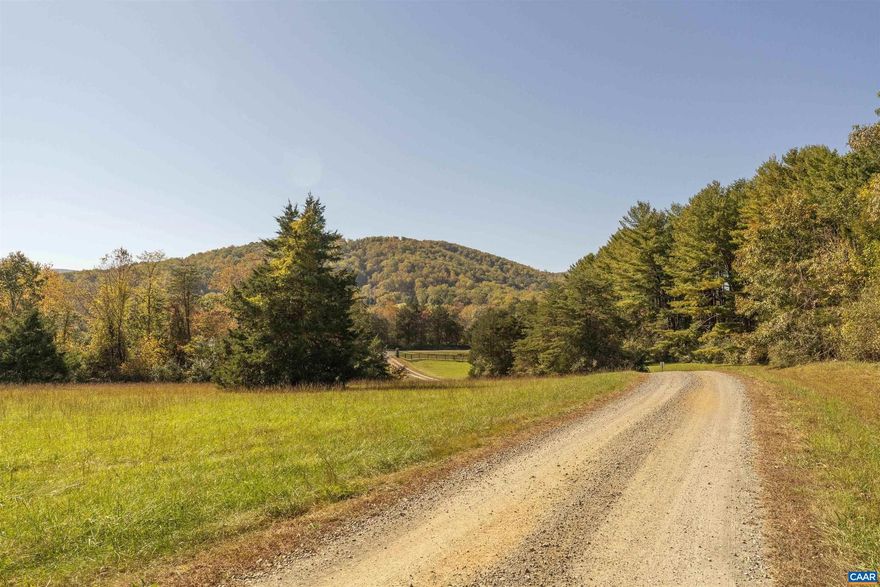 A private collection of 8 homesites with a gated entrance offering privacy and year round mountain views in the heart of Nelson County's tourist corridor, Ennis Gap is a truly rare offering. Lot 7B features a mostly open homesite with a lovely tree buffer surround with great mountain views to the south and potential for amazing sunsets. You can also enjoy the North Fork of the Rockfish River via access easement to a community shared stretch of river. A perfect setting for a weekend retreat or a primary residence, do not miss this chance to build your dream home!