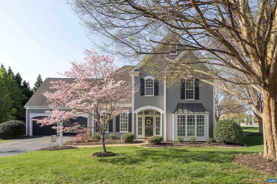 Open House Sunday April 19th 1-3:00 Beautifully updated home in the heart of Crozet with stunning Blue Ridge Mountain sunset views. The standout feature is the expansive, vaulted screened porch with metal roof?perfect for relaxing or entertaining?opening to a bluestone patio and flat, fenced backyard. Inside, the light-filled layout offers engineered hardwood floors, a dedicated home office, dining, living and a stylish kitchen with quartz countertops, maple cabinetry, stainless steel appliances, and updated backsplash. The sizable family room features a stacked stone gas fireplace with custom mantle. Upstairs, the spacious primary suite includes a sitting area and updated bathroom with custom tile shower, complemented by three additional bedrooms and a versatile bonus room that can serve as a fifth bedroom. Located on a corner lot in Grayrock with sidewalks that leads to all things fabulous in Downtown Crozet, plus access to trails, ponds, play areas, and low HOA.,Quartz Counter,Wood Cabinets,Fireplace in Family Room