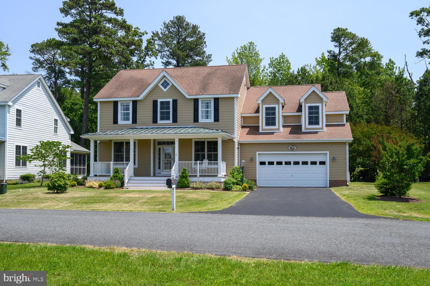 Discover this exquisite custom-built retreat in the serene St. Michaels community, a perfect blend of luxury and comfort with 4 spacious bedrooms and 3.5 well-appointed bathrooms, packed with premium features for an elevated lifestyle. Cozy up to the versatile gas fireplace, while enjoying a spacious layout enhanced with numerous built-ins for style and function. The expansive primary suite boasts a massive walk-in closet and an oversized bathroom with a huge custom shower and new faucets, complemented by a second-floor ensuite primary or guest suite for family or visitors. Step outside to the sprawling Trex deck with a Sunsetter awning, ideal for relaxing or entertaining, all within a fully fenced backyard for added privacy. Explore the large walk-in storage/attic, ready to transform into an additional bedroom or media room. Modern upgrades like a newer first-floor HVAC and an updated 80-gallon hot water heater ensure efficiency and comfort, while a freshly painted interior bring a bright, new finish. Nestled in a tranquil 40-acre St. Michaels community, this home offers trails, ponds, and waterfront along the peaceful San Domingo Creek, creating a beautiful, intimate setting. This lovely family home, move-in ready with all the extras, invites you to embrace a relaxed yet luxurious lifestyle. Easily access town from this property and enjoy the benefit of no town taxes.