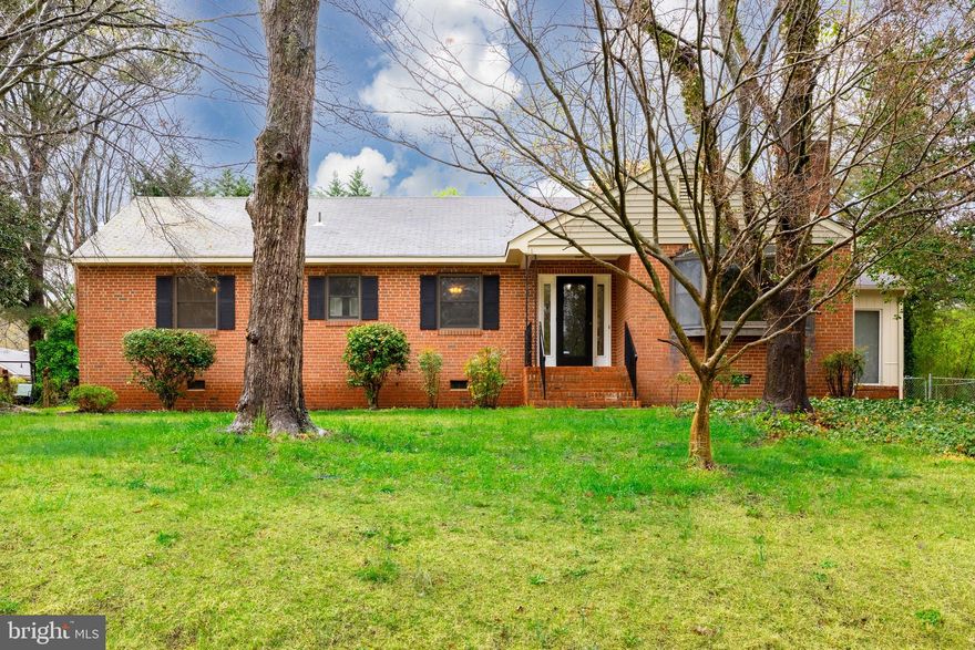 Nestled Quietly In the Beautiful Southampton Acres Neighborhood is this 3 Bedroom, 2 Full Bath All Brick Ranch!  Convenient to Everything, This Gem Offers Hardwoods Throughout!  Features Include a Huge Great Room with Fireplace, Separate Dining Room, and Three Generous Bedrooms, Including a Primary En Suite With Full Jetted Bath. The Kitchen Features Ample Oak Cabinets, and Appliances Convey! Huge, Level Rear Yard is Partially Fenced and Features an Oversized Deck With Built in Seating and Pergola to Accommodate All Your Outdoor Fun and Entertainment! Both Baths Feature Ceramic Surrounds & Flooring, and Jetted Tubs! Sale is As-Is. This is a Must See!